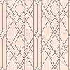 Rózsaszín geometrikus mintás elegáns modern tapéta