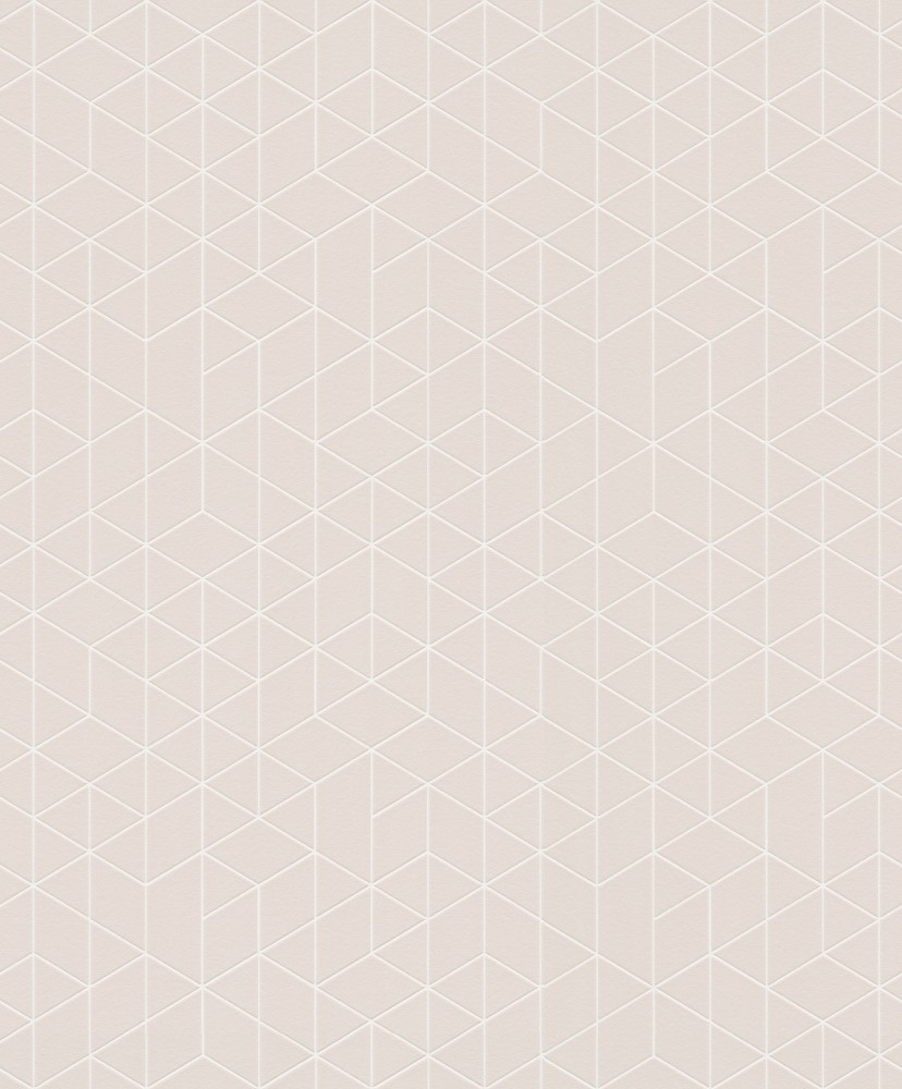 Rózsaszín geometrikus mintás tapéta