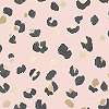 Rózsaszín glammour leopárd bőr mintás vlies dekor tapéta