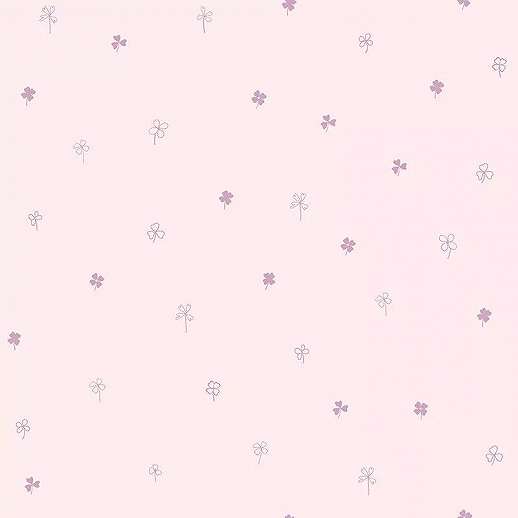Rózsaszín gyerek tapéta apró lohere mintával