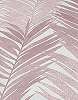 Rózsaszín pálmalevél mintás nagyléptékű design tapéta