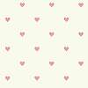 Rózsaszín szívecske mintás gyerek tapéta