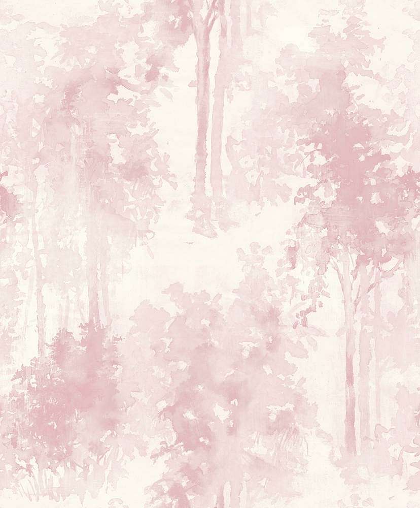 Rózsaszín természet mintás tapéta