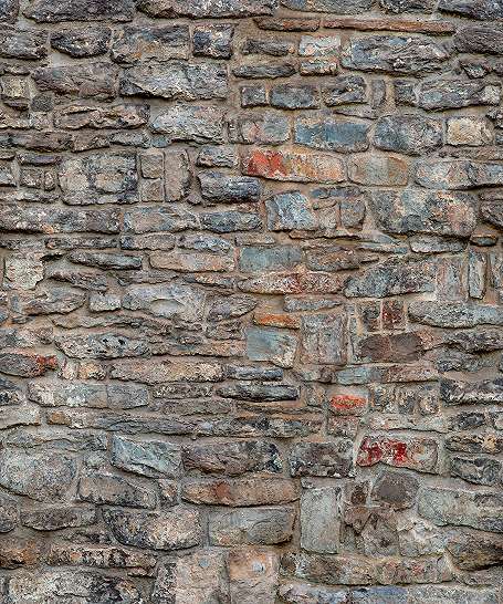 Rusztikus kőfal mintás vlies poszter tapéta mosható ismételhető