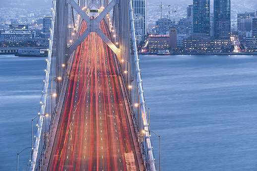 San Francisco Bay híd fali poszter