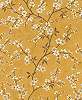 Sárga almafavirág mintás vlies design tapéta
