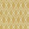Sárga design tapéta textil hatású alapon geometrikus mintával