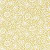 Sárga népies virág mintás angol William Morris tapéta