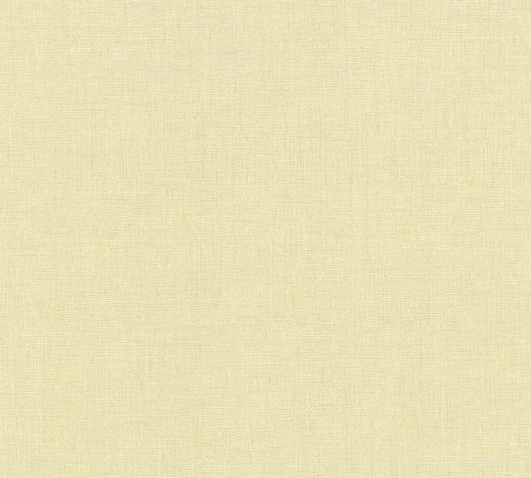 Sárga tapéta textil hatású mintával vinyl mosható