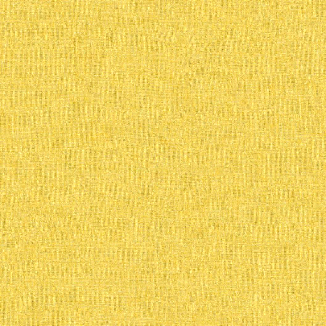 Sárga vinyl tapéta textilhatású mintával
