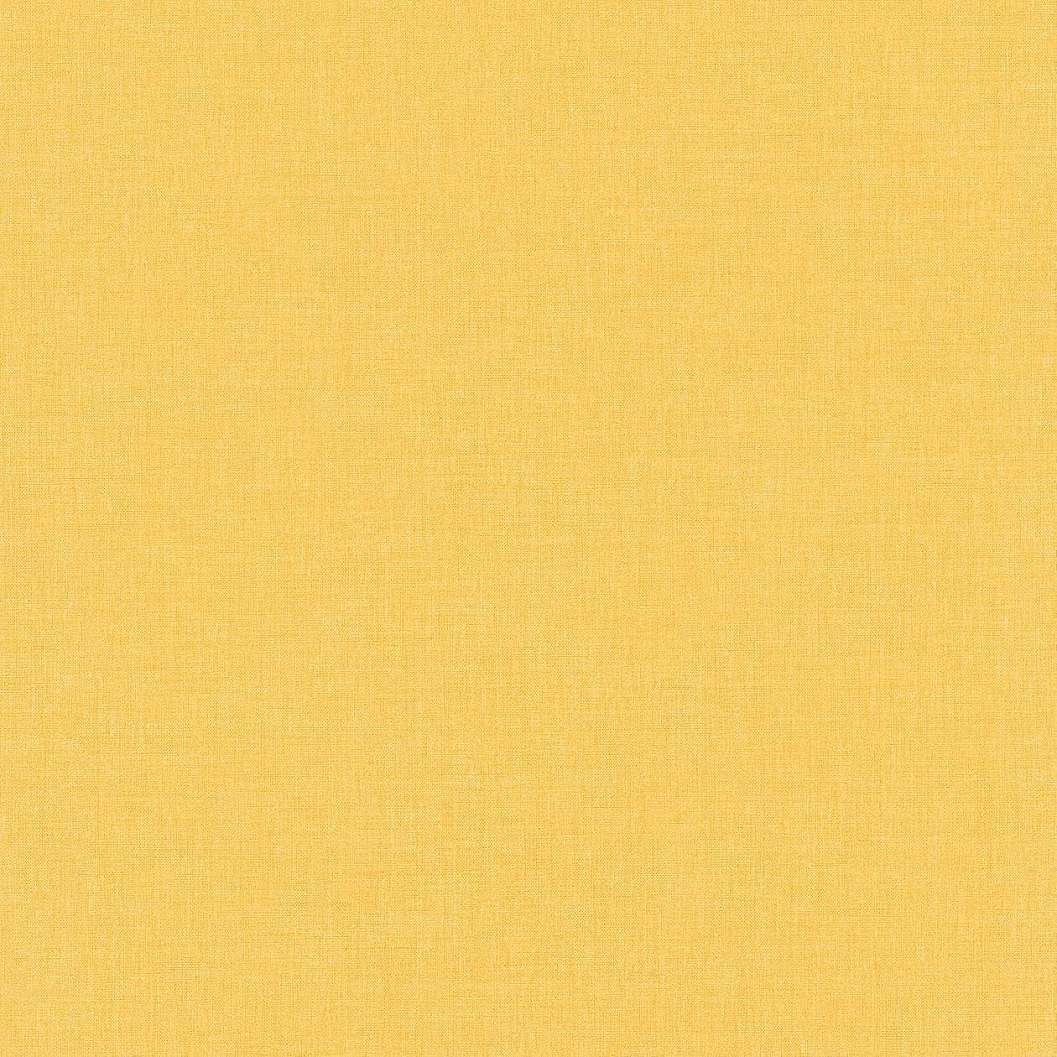 Sárga vinyl tapéta textilhatású mintával