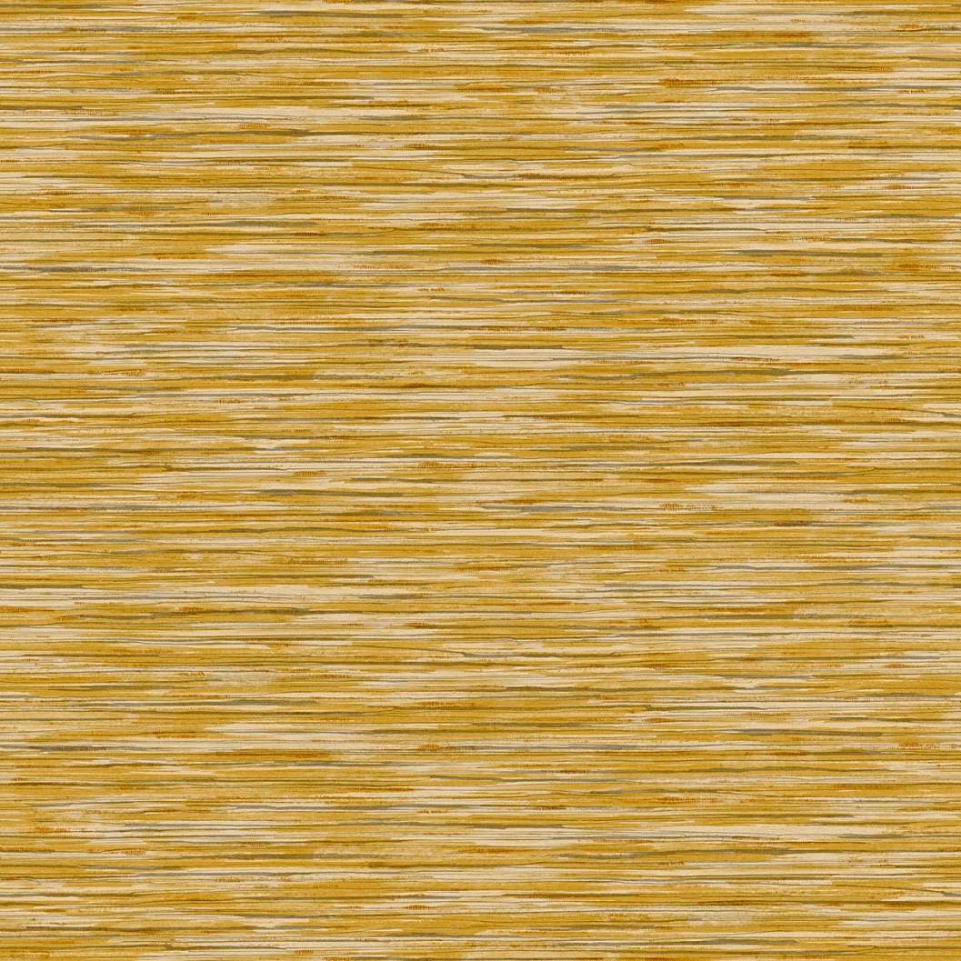 Sárga vízszintesen csíkos mosható design tapéta