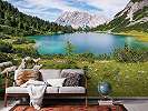 Seebensee-tó osztrák Alpokban fali poszter