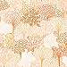 Skandi stílusaú gyerek tapéta erdei fa mintával barack narancsos szinekkel