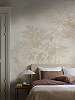 Skandináv stílusú beige színvilágú fa mintás design fotótapéta
