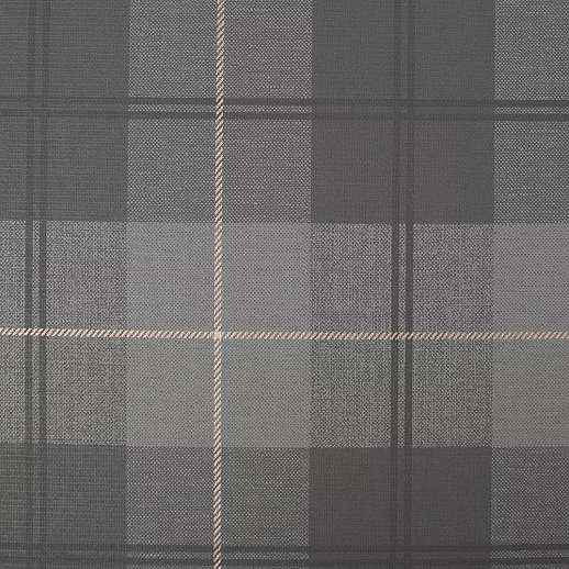 Skótkockás design tapéta sötétszürke színben mosható vinyl felülettel