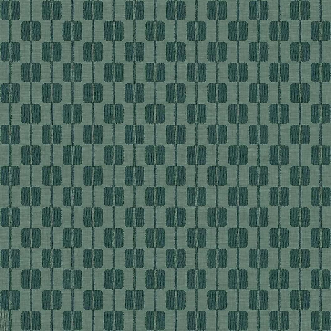 Smaragdzöld tapéta geometriai mintával vinyl mosható