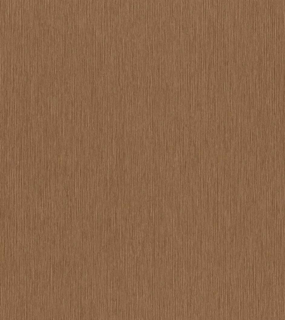 Sötét barna enyhe arany elegáns vinyl tapéta erezett csikos strukturával