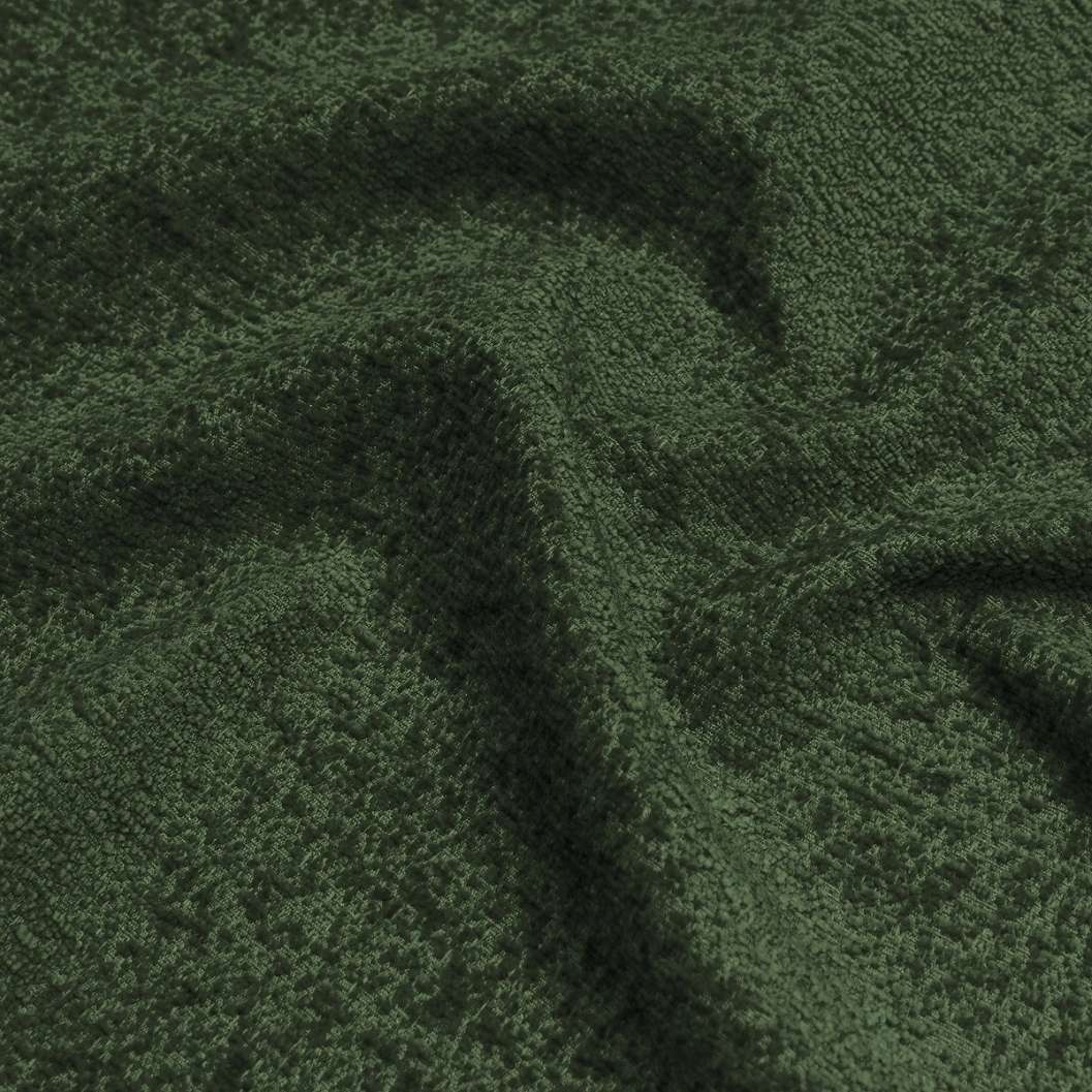 Sötétítő enyhén buklés érzetű zöld dekor anyag