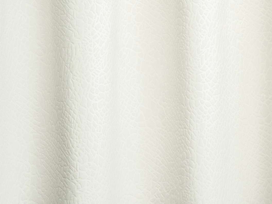 Sötétítő függöny textil 3d hatású geometria mintával fehér színben