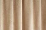 Világosbarna sötétítő függöny anyag 150cm széles bársonyos tapintású