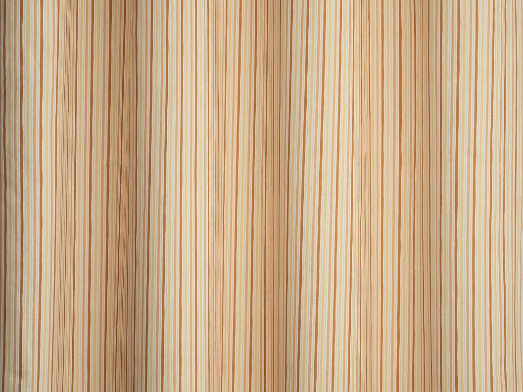 Sötétítő függöny textil anyag csíkos mintával sárga több árnyalatában