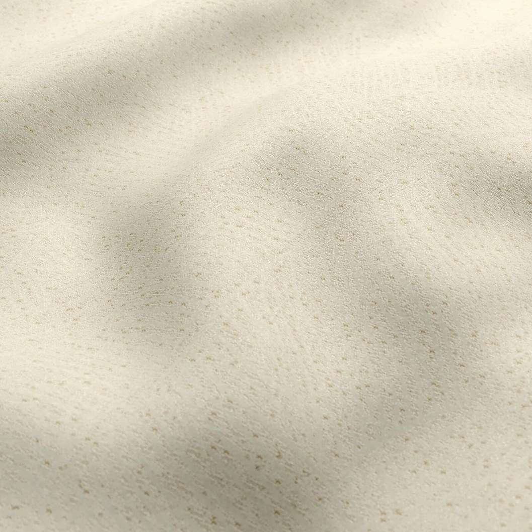 Sötétítő függöny textil levél mintával homok beige színben 300cm magas