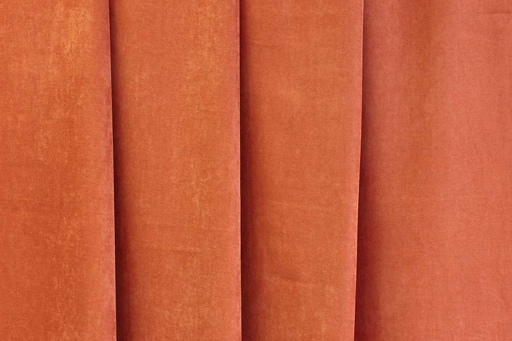 Sötétítő függöny textil narancssárga 280cm széles 