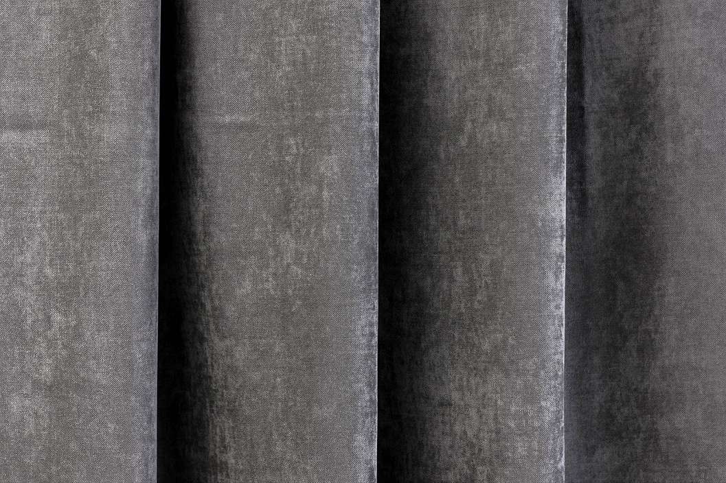 Sötétítő függöny textil sötétszürke színben