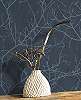 Sötétkék faág mintás casadeco minimál design tapéta
