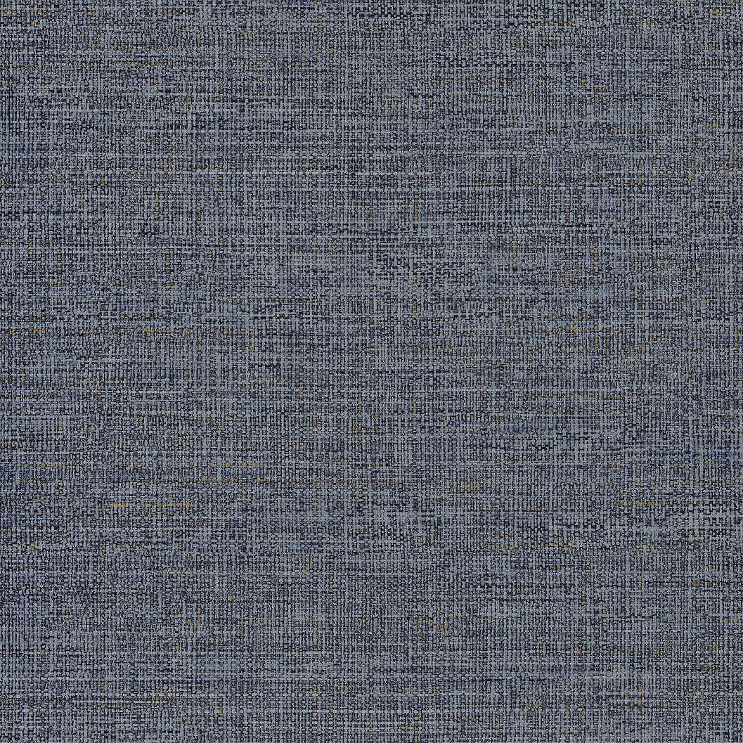 Sötétkék struktúrált textil mintás casamance luxus tapéta