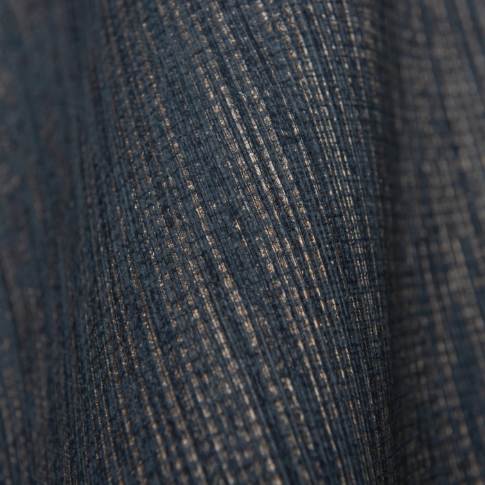 Sötétkék textil hatású vlies design tapéta