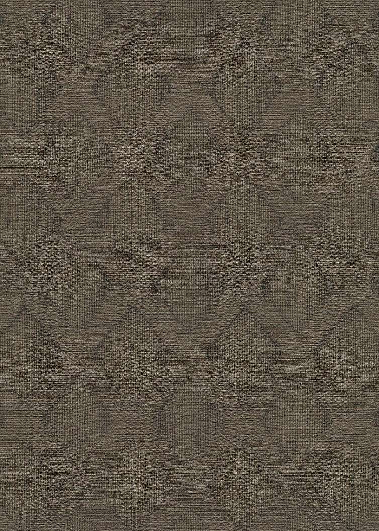 Sötétzöld design tapéta geometrikus mintával