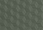 Sötétzöld geometrikus mintás olasz vinyl tapéta