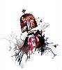Star Wars Boba Fett akvarell hatású fali poszter