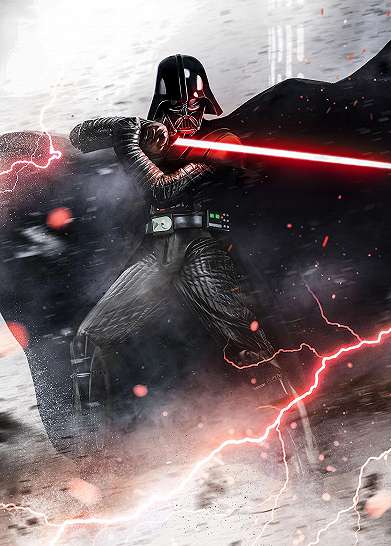 Star Wars poszter Dart Vader mintával