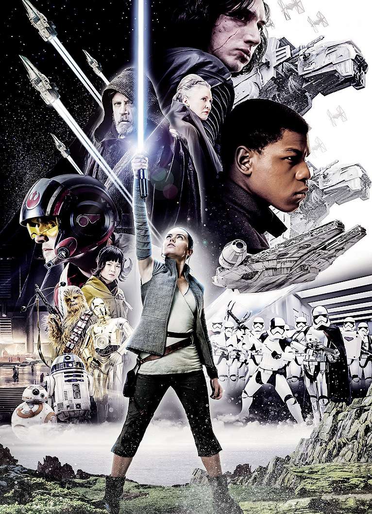 Star Wars Utolsó Jedik fali poszter