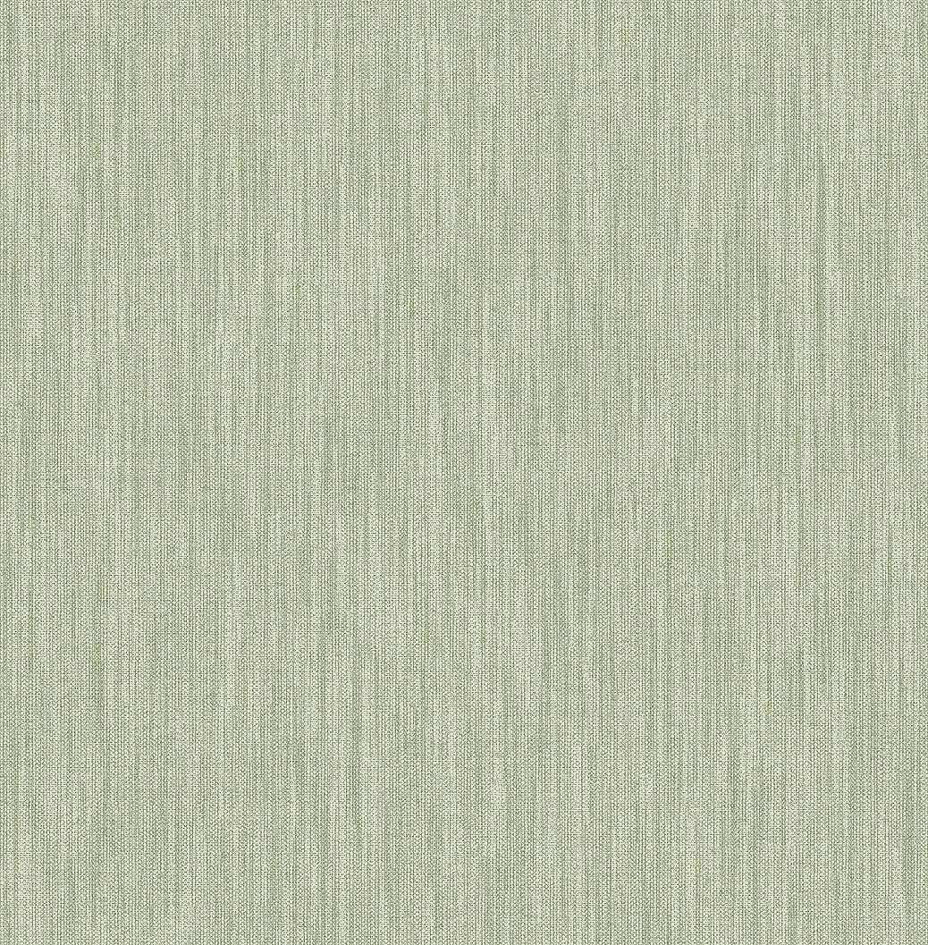Struktúrált felületű textilhatású halvány zöld design tapéta