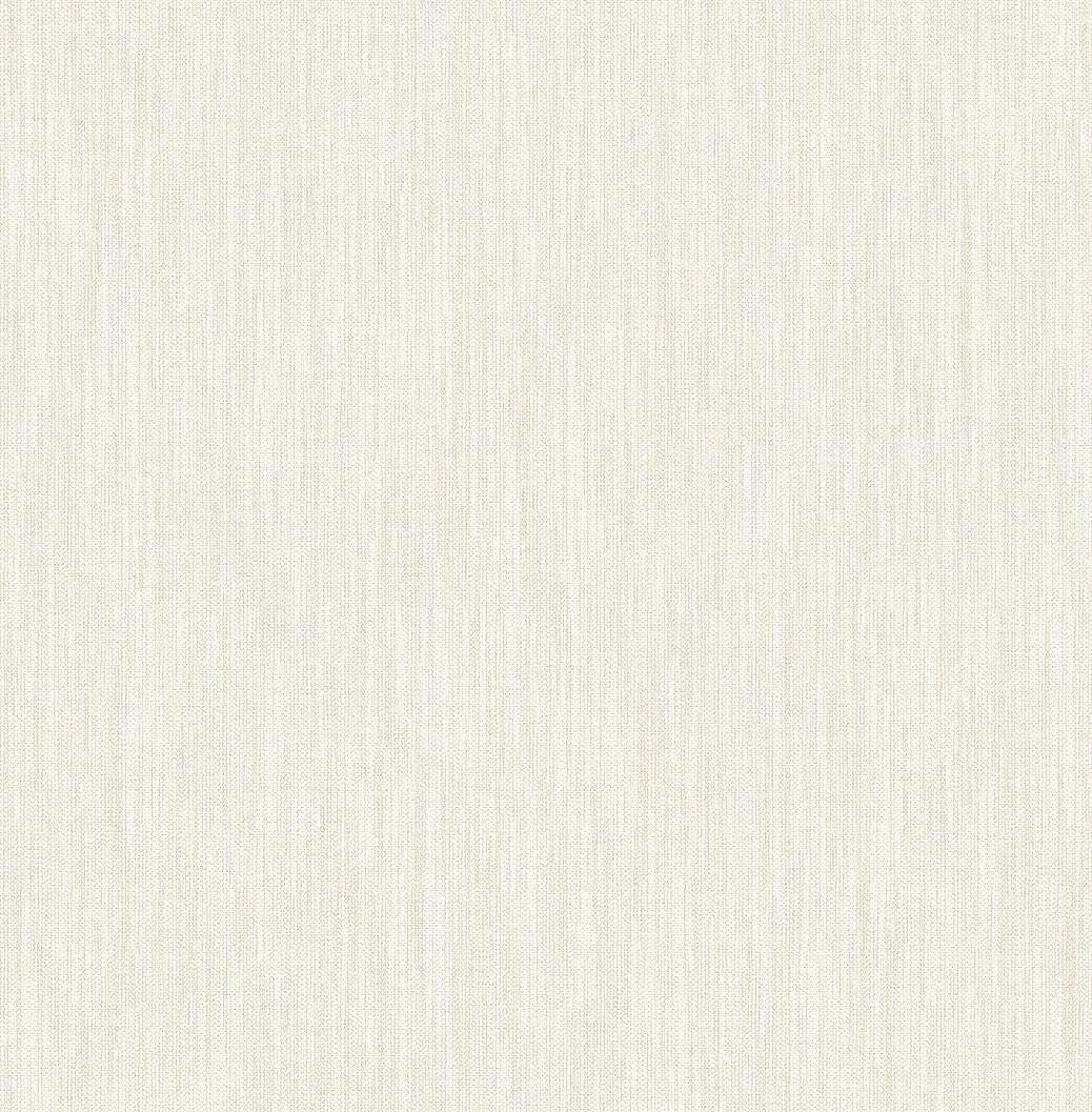 Struktúrált felületű textilhatású krém beige design tapéta