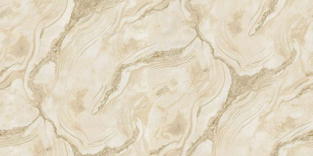 Struktúrált márvány mintás 106cm dupla széles beige színű luxus design tapéta