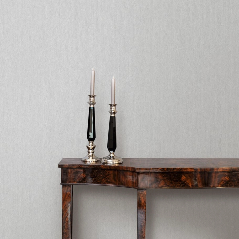 Struktúrált mintás világosszürke színű elegáns design tapéta