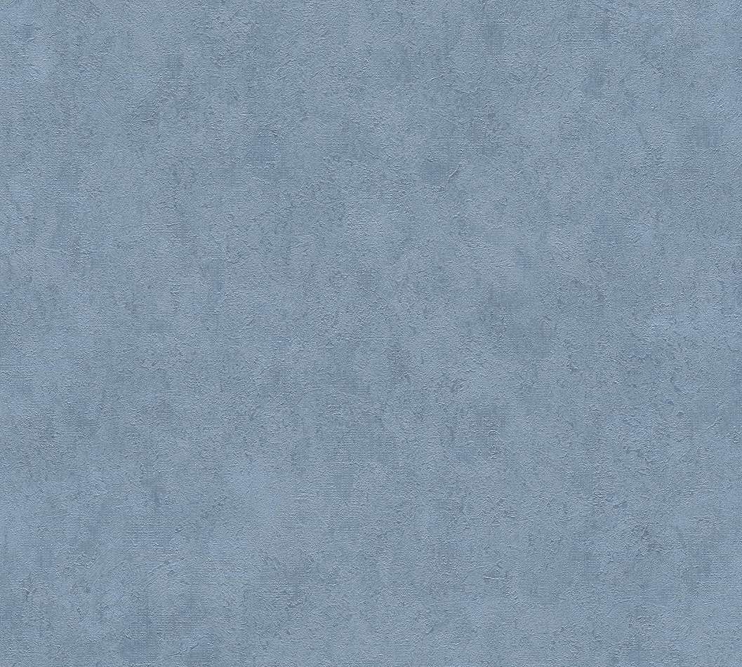 Stukrtúrált beton hatású kék design tapéta