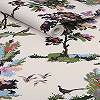 Színes fácán madár mintás angol vintage tapéta