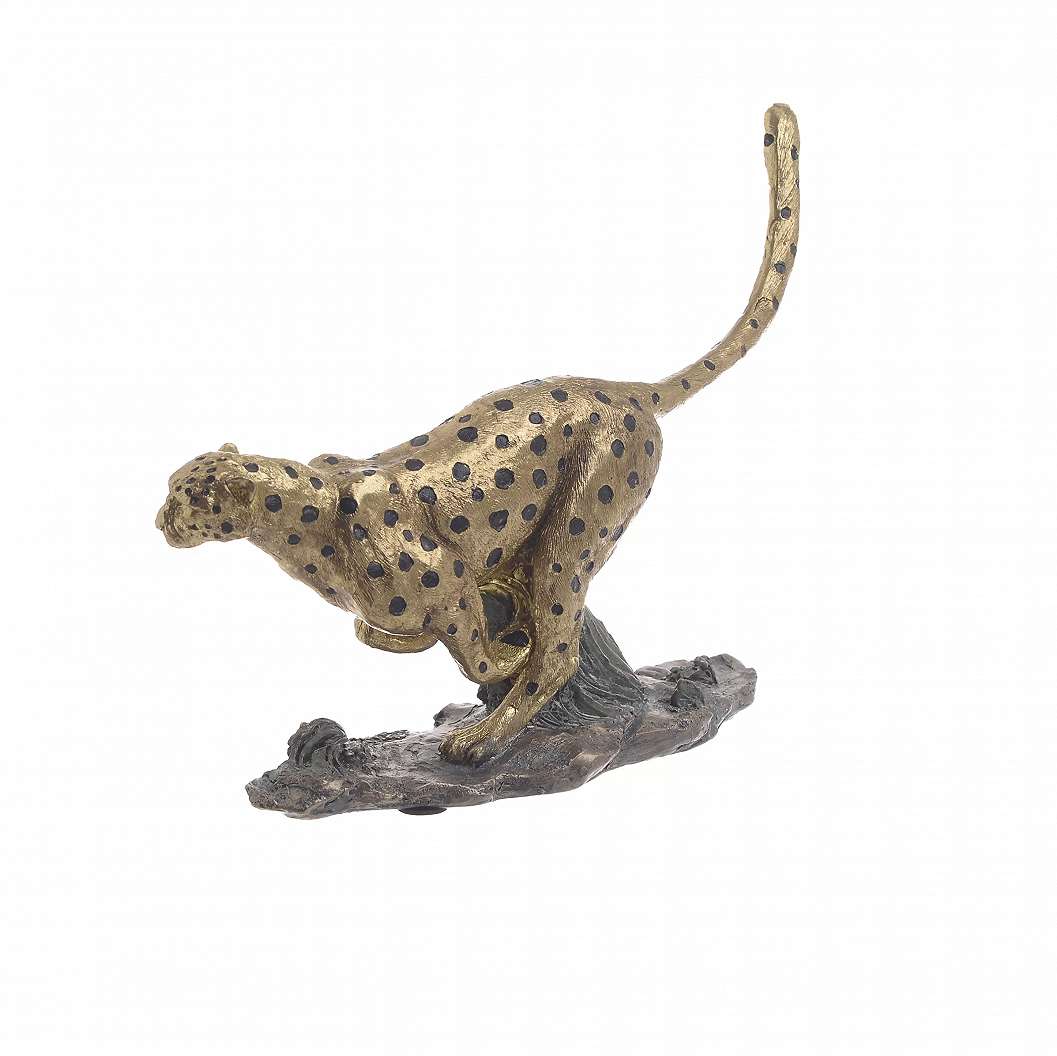 Szoba dekor leopárd szobor