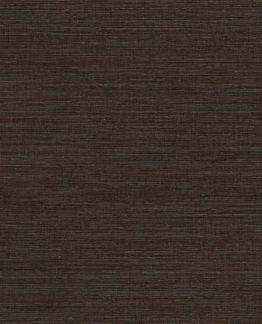 Szőtt hátású Eijffinger design tapéta csokibarna színben 70cm széles