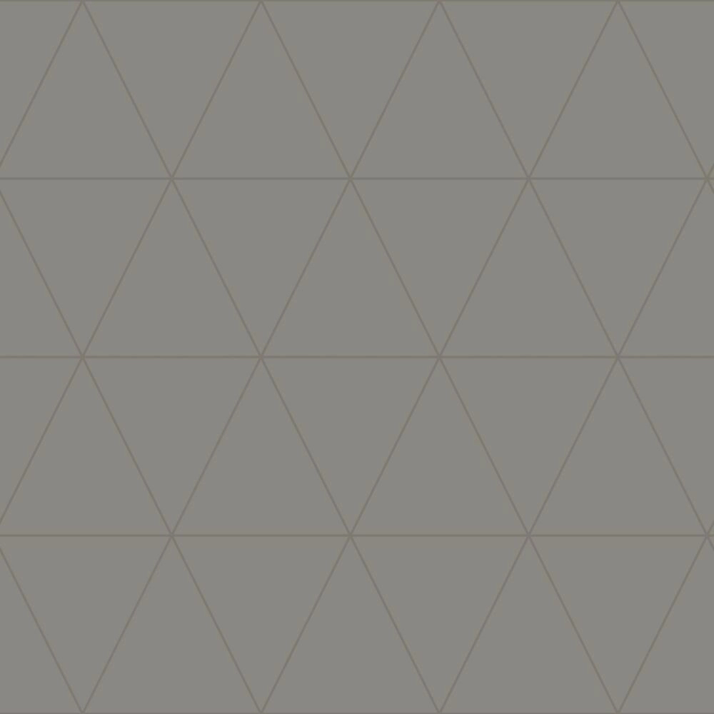 Szürke alapon minimalista geometria mintás design tapéta