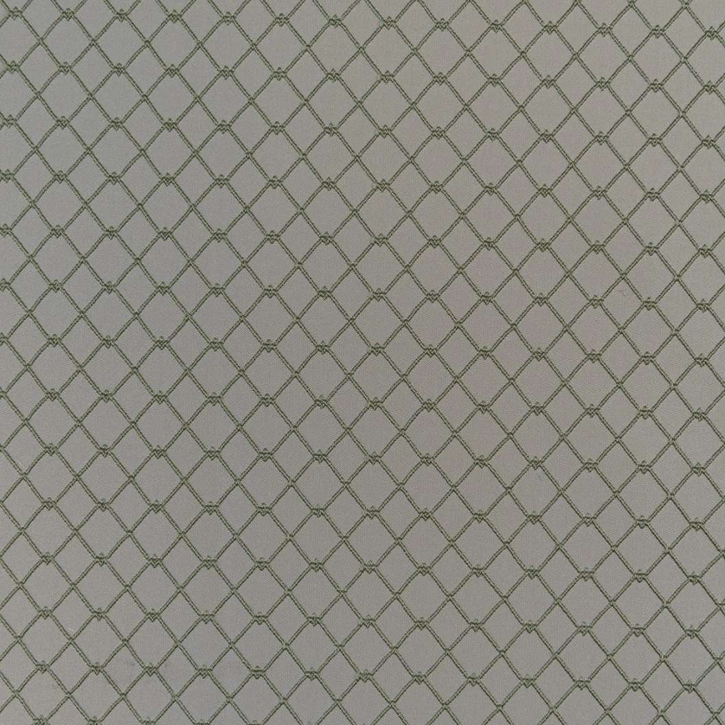 Szürke alapon zöldes geometria mintás design sötétítő függöny textil anyag