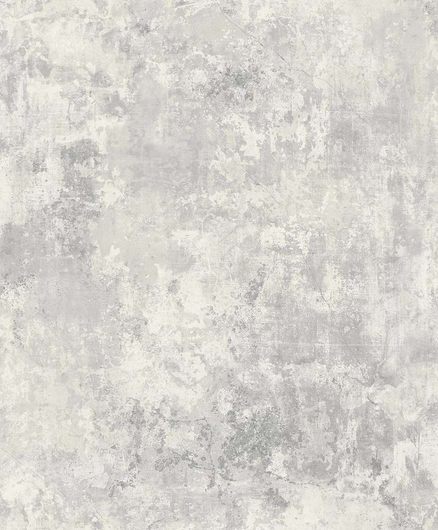 Szürke antik beton hatású vlies dekor tapéta