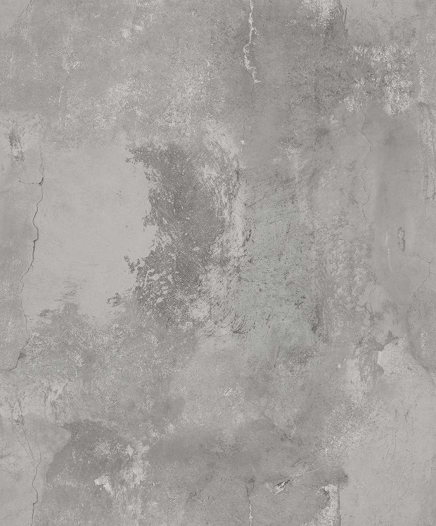 Szürke antik betonfal mintás vlies dekor tapéta