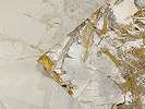 Szürke arany márvány mintás struktúrált duplszéles desgin tapéta 106cm